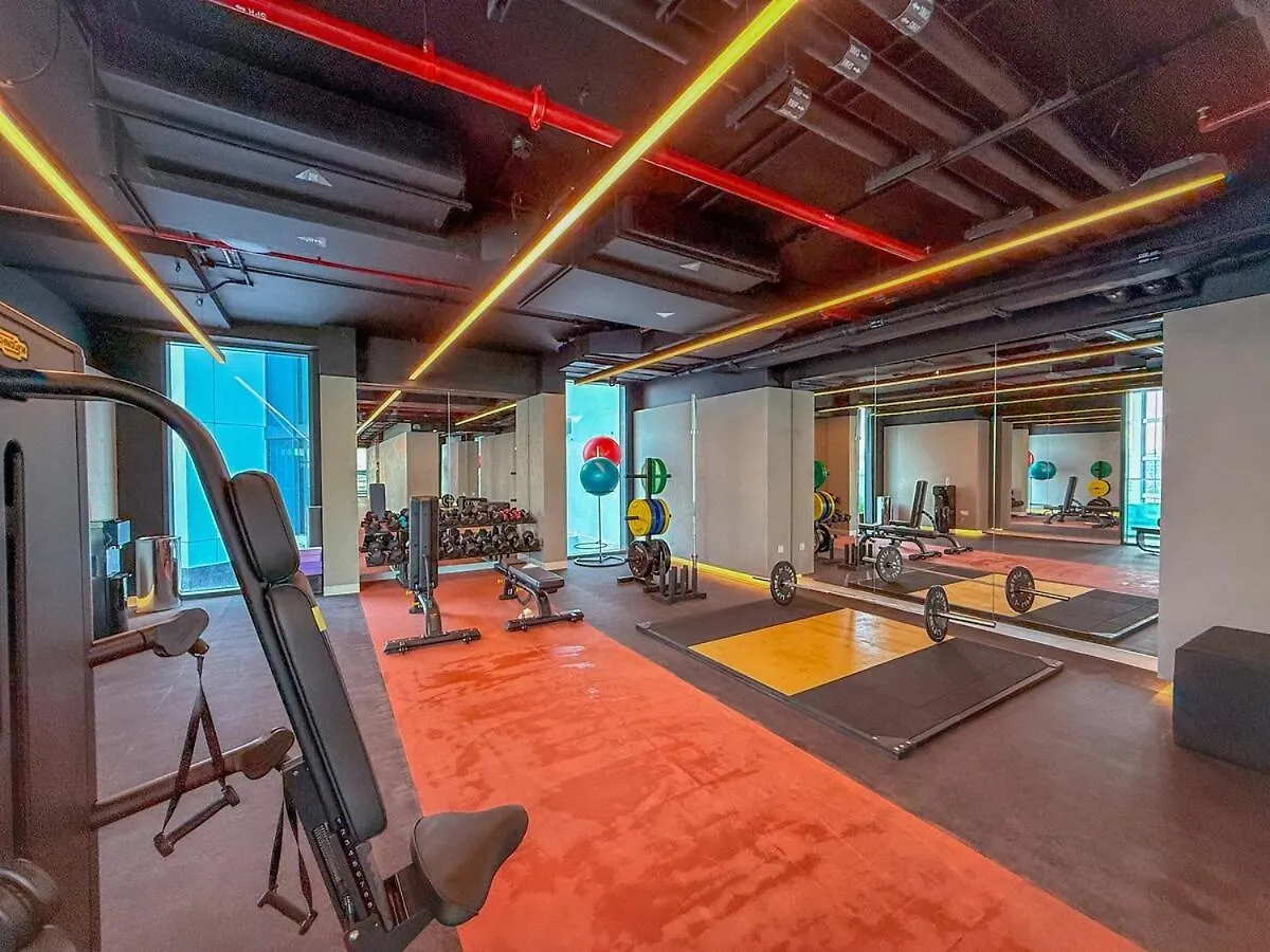 Apartmán Elegant 2-Br With Modern Comfort Dubaj