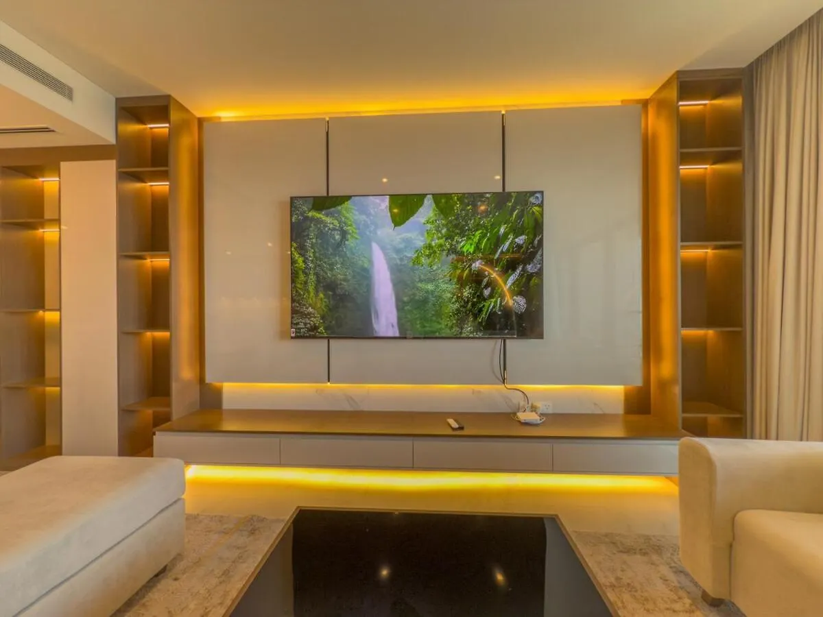 Apartmán Elegant 2-Br With Modern Comfort Dubaj
